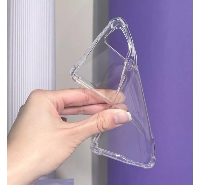 WXD Чохол-накладка WXD Silicone HQ для Xiaomi Redmi Note 13 Pro 4G/Poco M6 Pro 4G Transparent