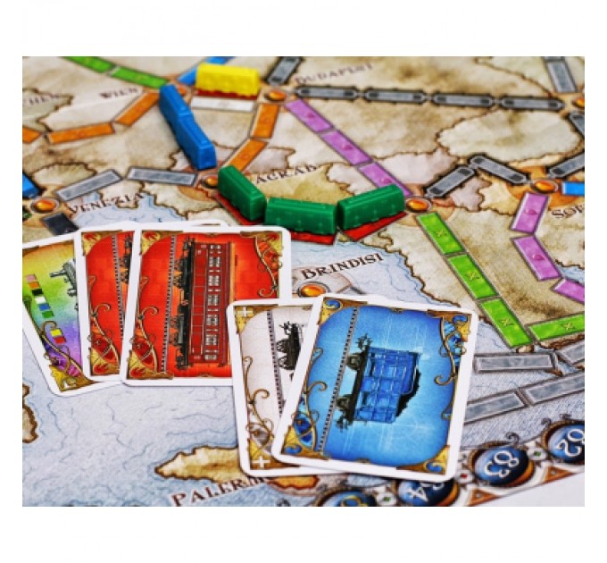 Lord of Boards Настільна гра Lord of Boards Квиток на поїзд: Європа (Ticket to ride: Europe) (укр.) (DOW7202UK)