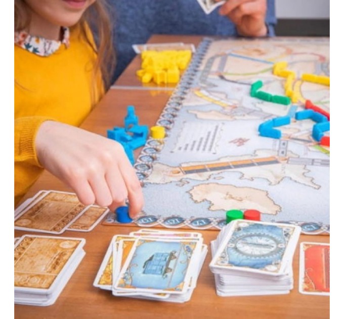 Lord of Boards Настільна гра Lord of Boards Квиток на поїзд: Європа (Ticket to ride: Europe) (укр.) (DOW7202UK)