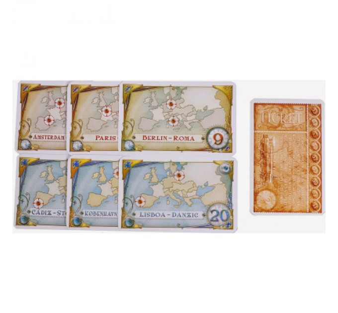 Lord of Boards Настільна гра Lord of Boards Квиток на поїзд: Європа (Ticket to ride: Europe) (укр.) (DOW7202UK)