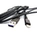 Dengos Кабель Dengos USB-Lightning 4A 1м Black (NTK-L-KPR-USB3-BLACK)