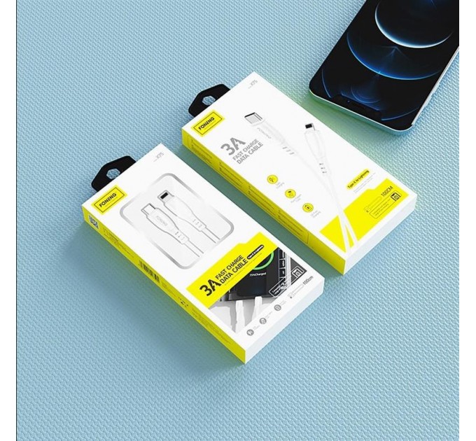 Foneng Кабель Foneng X75 USB-C - Lightning, 1 м, White (X75-CA-TCIP)