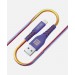 Luxe Cube Кабель Luxe Cube Kevlar USB - Lightning (M/M), 1.2 м, райдужний (8886668686341)