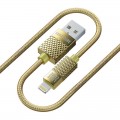 Luxe Cube Кабель Luxe Cube Premium USB - Lightning (M/M), 1 м, золотистий (8886668686150)