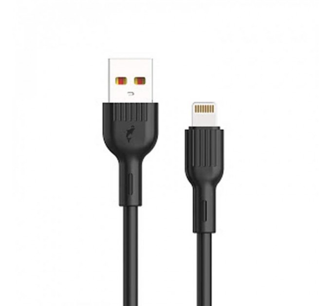 SkyDolphin Кабель SkyDolphin S03L USB - Lightning (M/M), 1 м, Black (USB-000416)