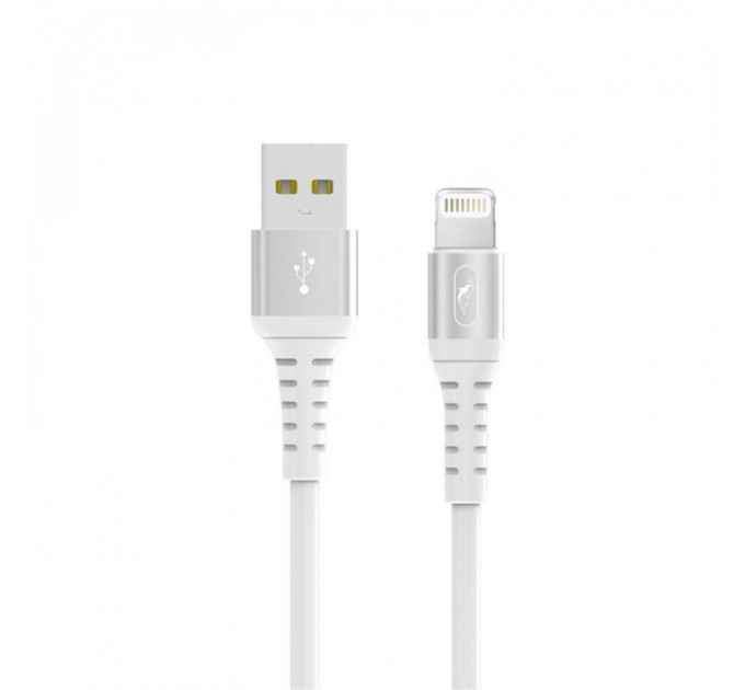 SkyDolphin Кабель SkyDolphin S05L TPE Frost Line USB - Lightning (M/M), 1 м, White (USB-000548)
