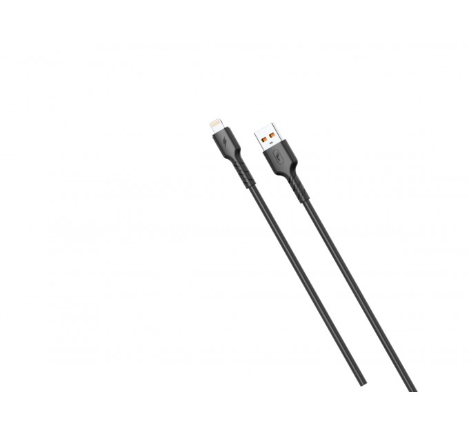 SkyDolphin Кабель SkyDolphin S07L TPE High Elastic Line USB - Lightning (M/M), 1 м, Black (USB-000594)