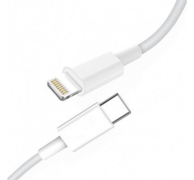 SkyDolphin Кабель SkyDolphin S12L Frost Line USB Type-C - Lightning (M/M), 1 м, White (SDUSB-000576)