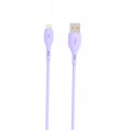SkyDolphin Кабель SkyDolphin S22L Soft Silicone USB - Lightning (M/M), 1 м, Violet (USB-000600)