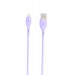 SkyDolphin Кабель SkyDolphin S22L Soft Silicone USB - Lightning (M/M), 1 м, Violet (USB-000600)