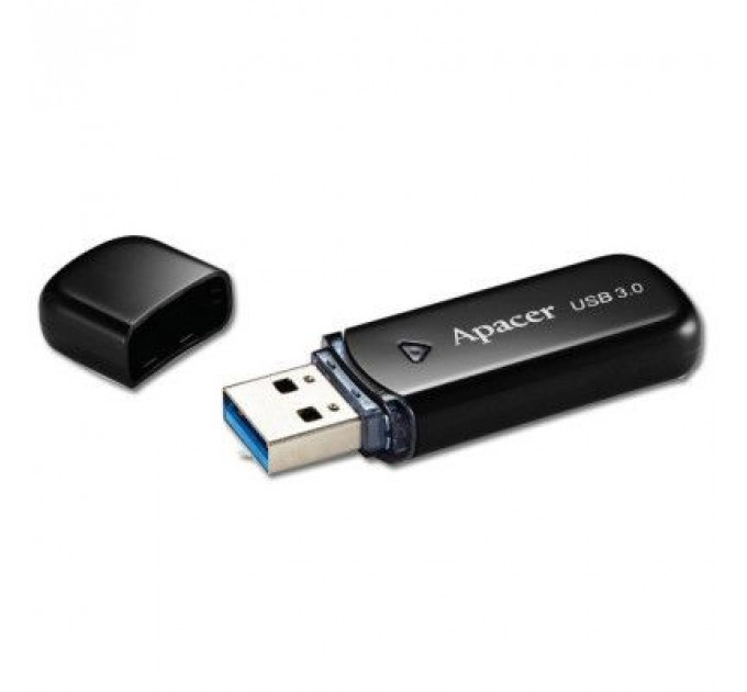 USB флеш накопичувач Apacer 32GB AH355 Black USB 3.0 (AP32GAH355B-1)