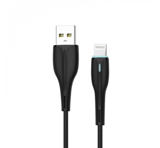 SkyDolphin Кабель SkyDolphin S48L USB - Lightning (M/M), 1 м, Black (USB-000422)