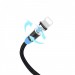 SkyDolphin Кабель SkyDolphin S59L Magnetic USB - Lightning (M/M), 1 м, Black (USB-000440)