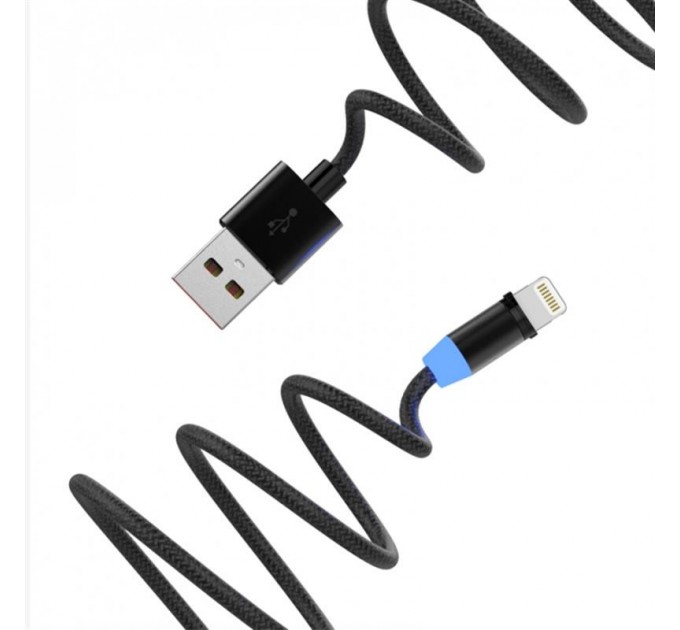 SkyDolphin Кабель SkyDolphin S59L Magnetic USB - Lightning (M/M), 1 м, Black (USB-000440)