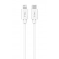 Кабель Ttec USB Type-C - Lightning (M/M), 1.5 м, White (2DKM04B)
