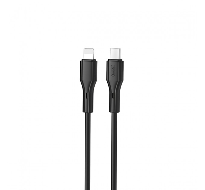 Кабель XO NBQ231A-Ci USB Type-C - Lightning (M/M), 1 м, Black (NB-Q231A-CI.black)