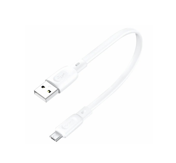 Foneng Кабель Foneng X107 USB - micro USB (M/M), 2.1 A, 0.25 м, White (X107-CA-MU)