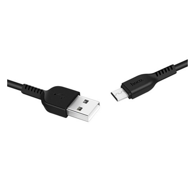 HOCO Кабель Hoco X20 Flash USB - microUSB, 1 м, Black (D21031)