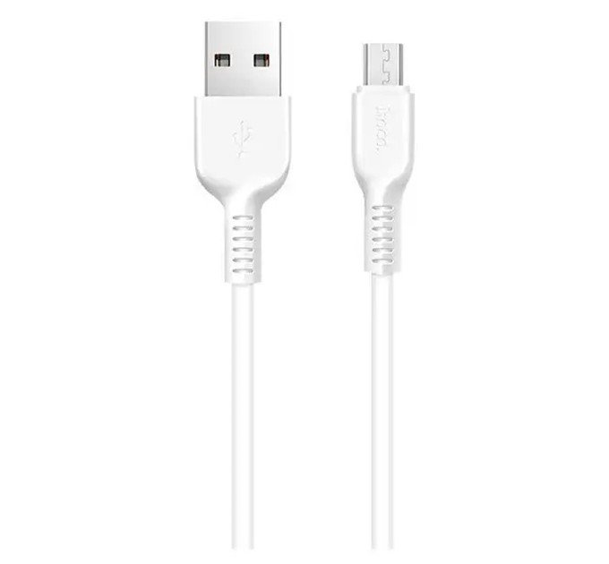 HOCO Кабель Hoco X20 Flash USB - microUSB, 1 м, White (D21032)