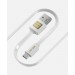 Luxe Cube Кабель Luxe Cube Flat USB - micro USB (M/M), 1 м, білий (2231252967010)