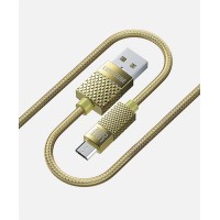 Кабель Luxe Cube Premium USB - micro USB (M/M), 1 м, золотистий (8889986489885)