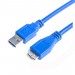 Prologix Кабель ProLogix USB - micro USB Type-B V 3.0 (M/M), 0.5 м, синій (PR-USB-P-12-30-05m)