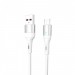 SkyDolphin Кабель SkyDolphin S06V LED Smart Power USB - microUSB 1м, White (USB-000558)