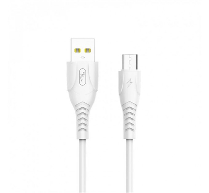 SkyDolphin Кабель SkyDolphin S08V USB - micro USB (M/M), 1 м, White (USB-000564)