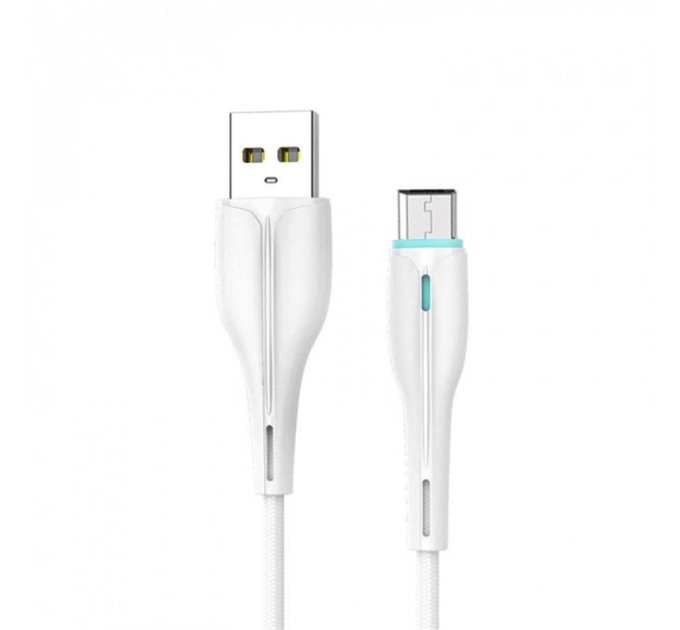 SkyDolphin Кабель SkyDolphin S48V USB - micro USB (M/M), 1 м, White (USB-000427)