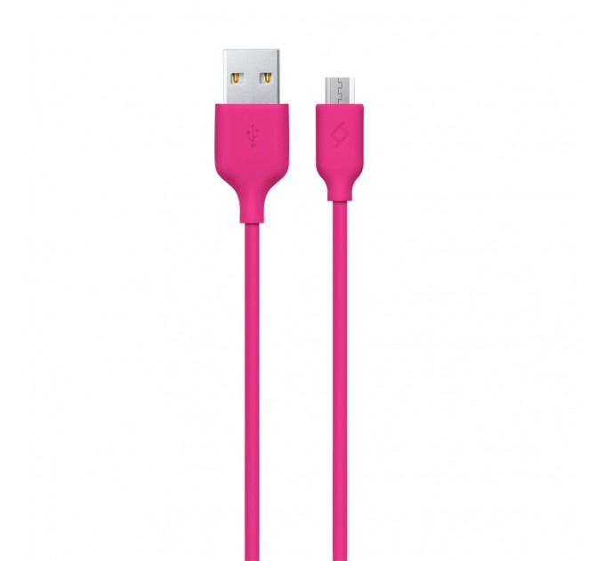 Кабель Ttec USB - мicro USB (M/M), 1.2 м, Pink (2DK7530P)