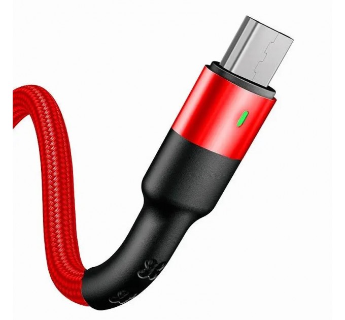 Usams Кабель Usams US-SJ312 USB - Micro USB, 1 м, Red (SJ312MC02)