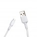 XO Кабель XO NB112 USB - micro USB (M/M), 1 м, White (NB112-M-WH)