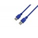 Prologix Кабель ProLogix USB - USB V 3.0 (M/F), 3 м, синій (PR-USB-P-11-30-3m)
