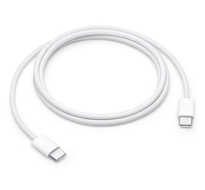 Noname Кабель Apple Woven Charge USB Type-C - USB Type-C, 1м, White (K28352)