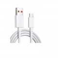 Кабель Dengos USB-USB Type-C 1м White (PLS-TC-6A-WHITE)
