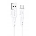 Foneng Кабель Foneng X81 1M Cable USB - USB Type-C (M/M), 2.1 A, 1 м, White (X81-CA-TC)