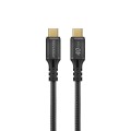 Promate Кабель Promate USB Type-C - USB Type-C (M/M), 5 A, 240 W, 2 м, PowerBolt240 Black (powerbolt240-2m.black)