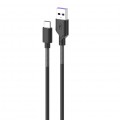 SkyDolphin Кабель SkyDolphin S27L Spring Anti-Brake USB - USB Type-C (M/M), 1 м, Black (SDUSB-000611)