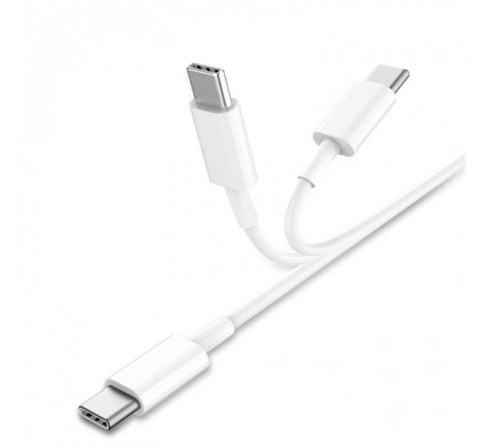 SkyDolphin Кабель SkyDolphin S57T USB Type-C - USB Type-C (M/M), PD 18W, 1 м, White (USB-000546)