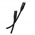 Tecro Кабель Tecro USB Type-C - USB Type-C (M/M), 1 м, чорний (TCC-3.0-0100BK)