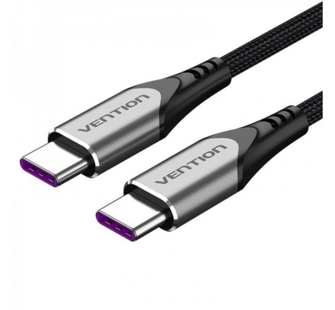 Vention Кабель Vention USB Type-C - USB Type-C (M/M), 0.5 м, Black (TAEHD)