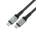 XO Кабель XO NBQ264A-CC USB Type-C - USB Type-C (M/M), 1 м, Black (NB-Q264A-CC.black)
