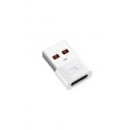 Перехідник SkyDolphin OT08 Mini USB Type-C - USB (F/M), white (SDADPT-00032)