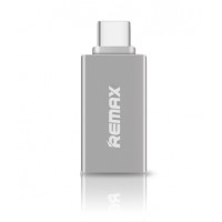 Адаптер Remax Glance USB-USB Type-C RA-OTG1 Silver (2000700004672)