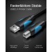 Vention Кабель для принтера Vention USB - USB Type-B (M/M), 2 м, Black (VAS-A16-B200)