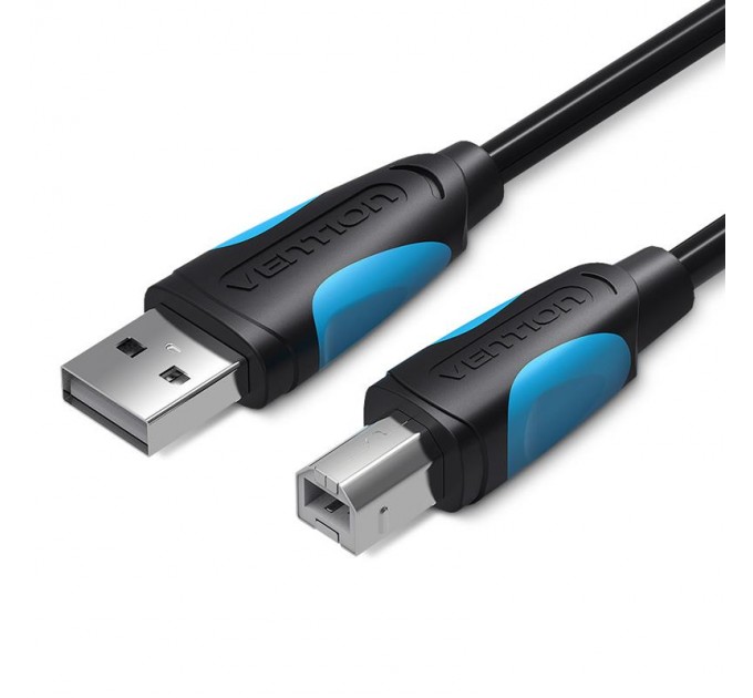 Vention Кабель для принтера Vention USB - USB Type-B (M/M), 2 м, Black (VAS-A16-B200)