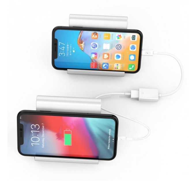 Перехідник SkyDolphin OT02 OTG USB Type-C - USB (M/F), White (SDADPT-00018)