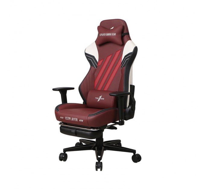 Крісло для геймерів 1stPlayer Duke Black-White-Red