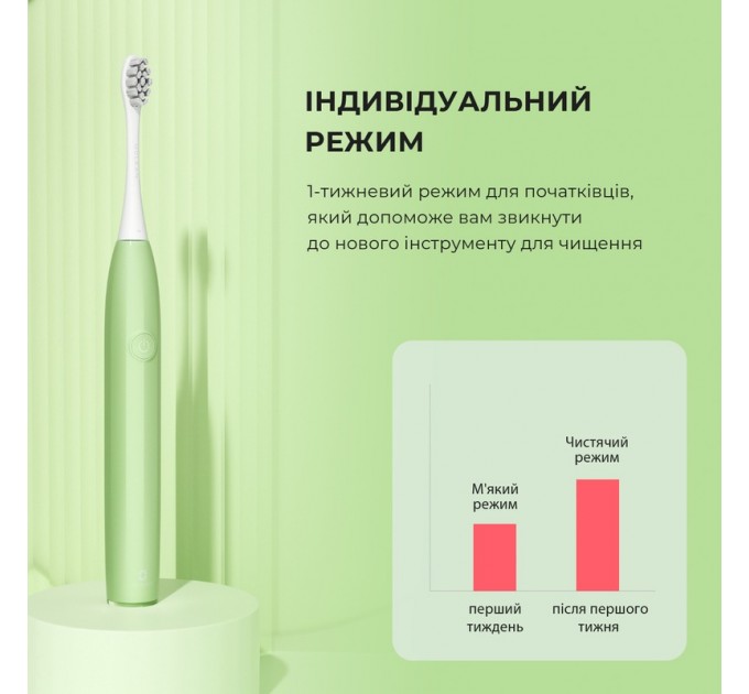 Oclean Розумна зубна електрощітка Oclean Endurance Color Edition Green (6970810552447)