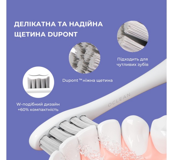 Oclean Розумна зубна електрощітка Oclean Endurance Color Edition Purple (6970810552454)